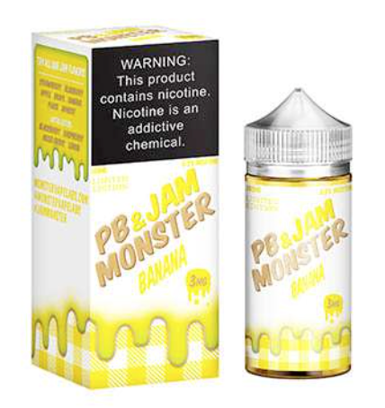 PB and Jam Monster E-liquid | 100ml 6mg | Banana